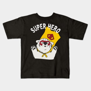 Bear Super Hero Kids T-Shirt